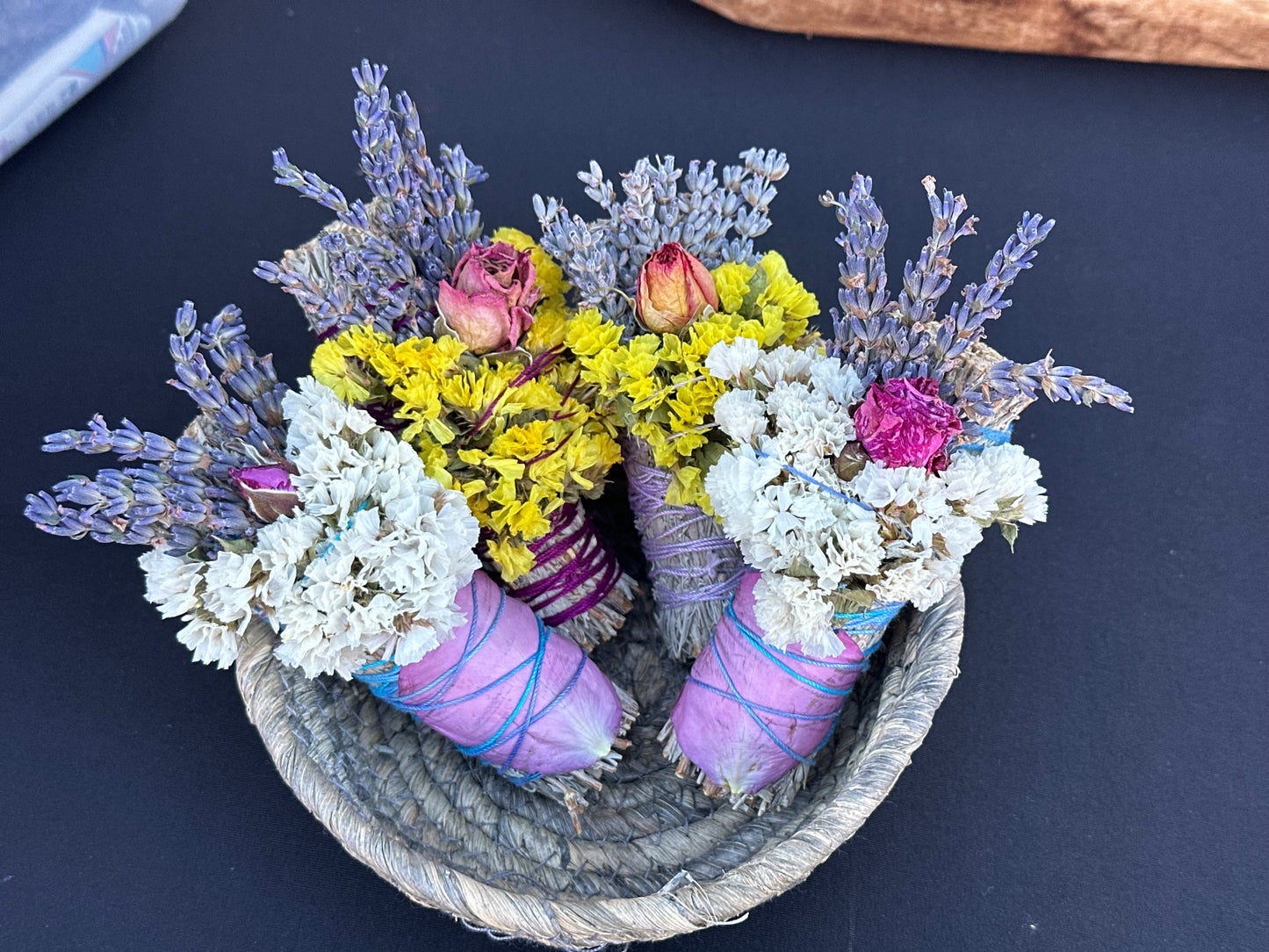 4” Lavender Decorative Sage Bundle