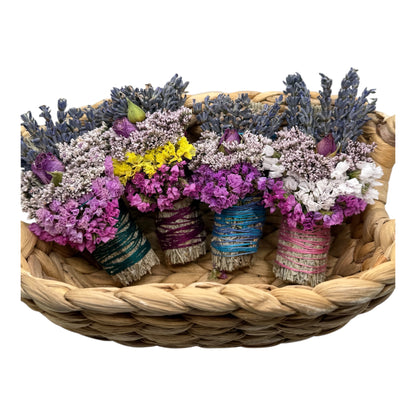 4” Lavender Decorative Sage Bundle